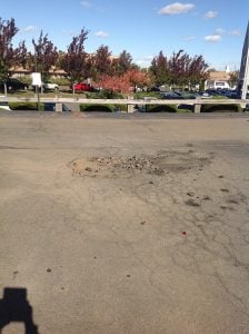 pothole repair spring cleanup