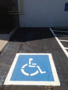 ada regulations, accessible signage and markings, ada violations