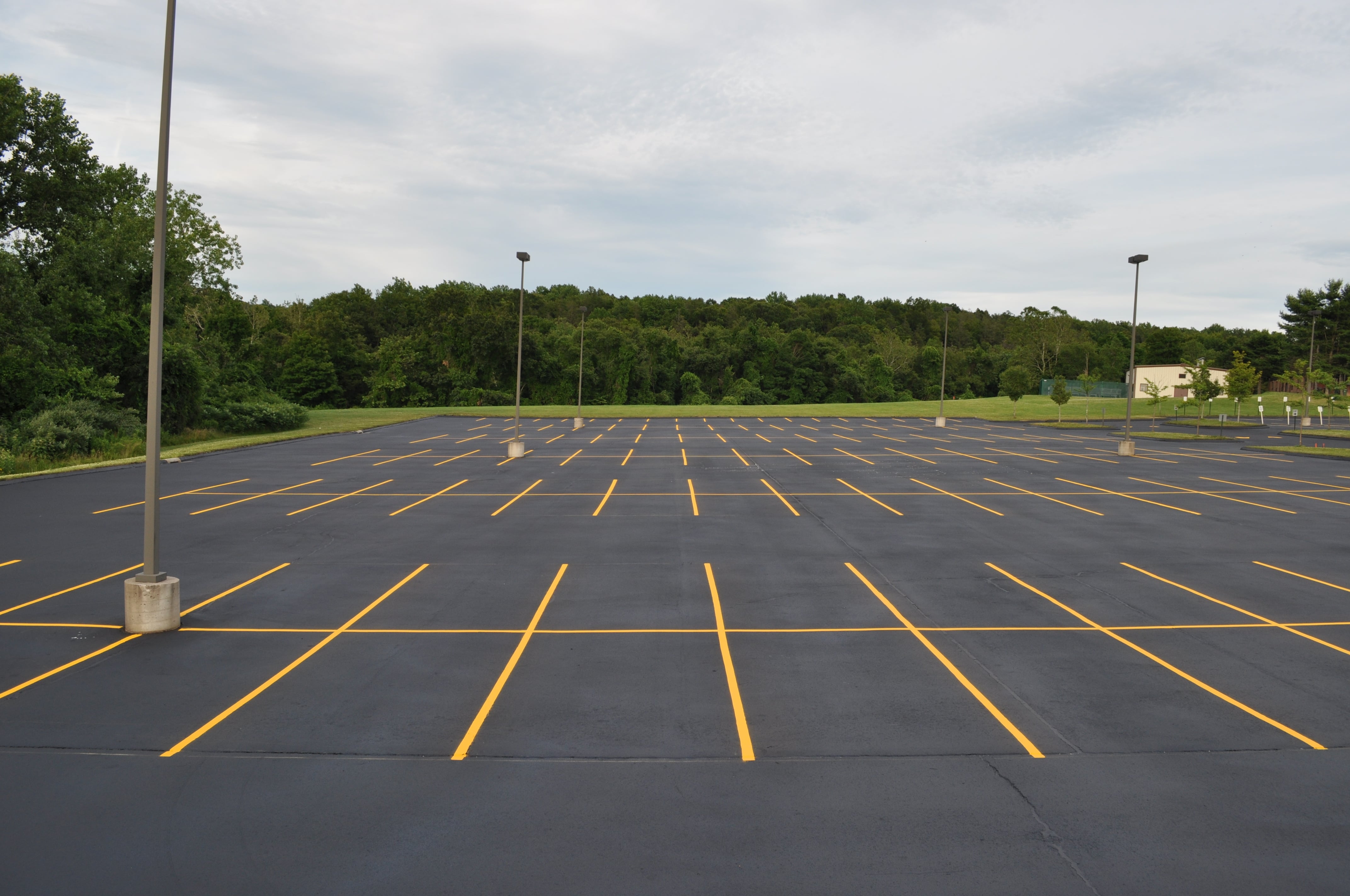 More parking lots
