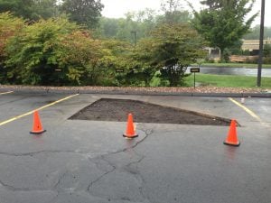 hot asphalt mix vs. cold patch asphalt